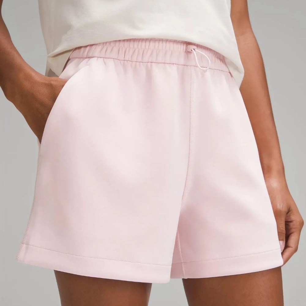 Lululemon Softstreme High Rise Short Flush Pink Casual Athletic Shorts 12 NWT - Picture 2 of 10